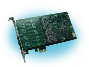 Quasar-4PCX, E1 адаптер, 4 порта E1, PCI-E